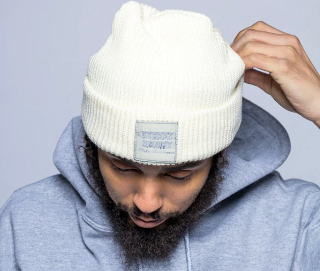 Street Smart Cream Beanie